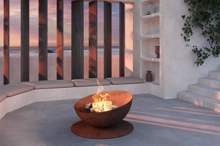 Lareira de Exterior a Lenha Solace