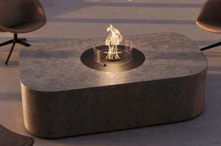 Lareira de Interior a Bioetanol Crea7ion EVOPlus Fire Round